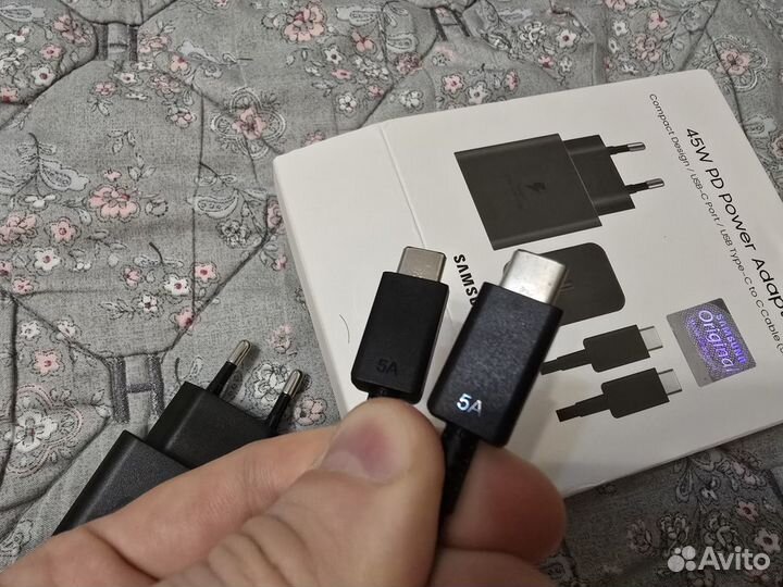 Зарядное устройство Samsung 45 Вт USB-C (EP-T4510)