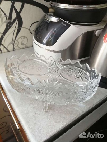 Ваза хрустальная