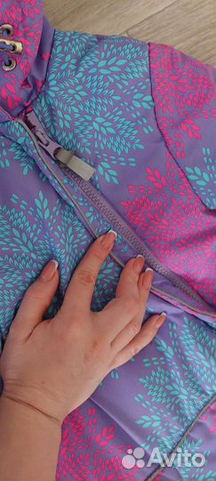 Зимний комбинезон для девочки 92