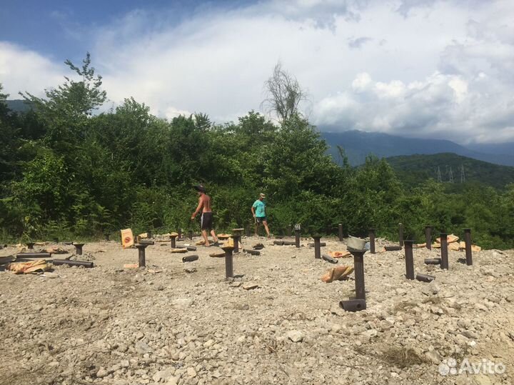 Винтовые сваи для забора