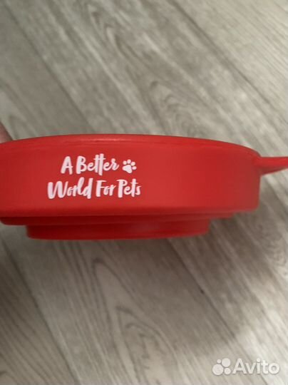 Новая складная миска для животного