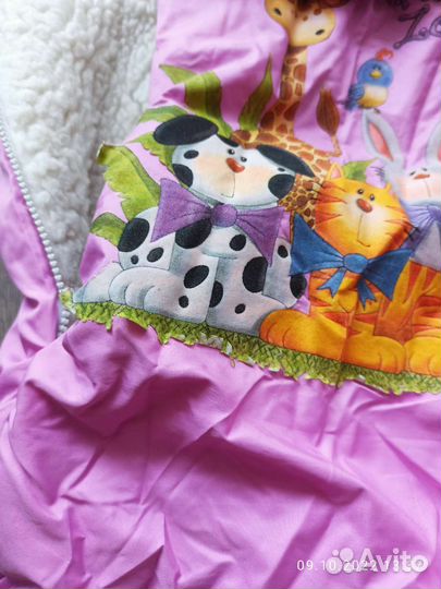 Зимний конверт в коляску