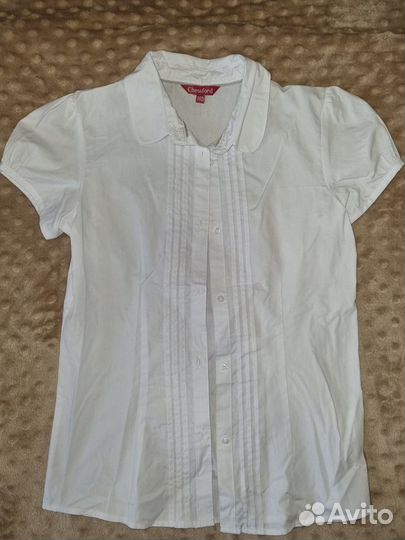 Рубашка школьная 140