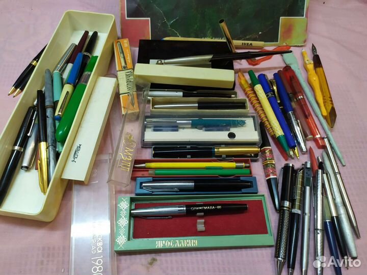 Канцтовары СССР авторучки