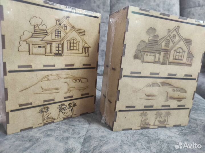 Копилка деревянная