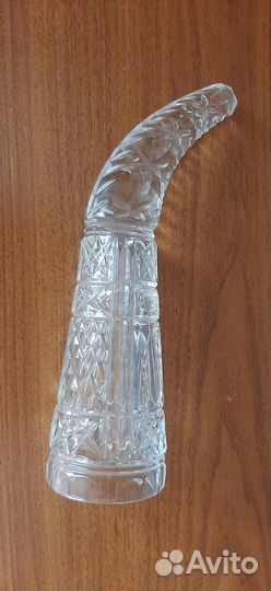 Хрусталь,ссср: салатница,рог,селедочница