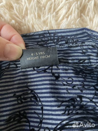 Рубашка для мальчика 110 next