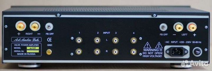 Art Audio Lab. m225 (EL-34) ламповый усилитель