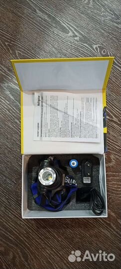 Фонарик светодиодный налобный Navigator