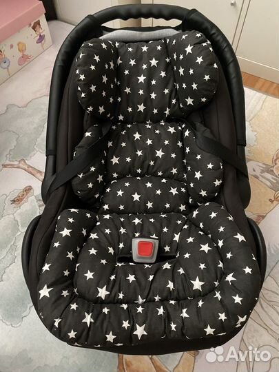 Вкладыш в автолюльку и козырек