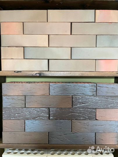 Кирпич облицовочный кладка нуар терра Браер