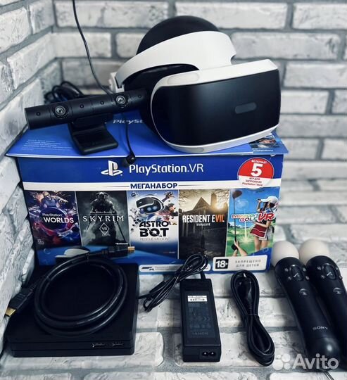 Sony playstation 4 vr шлем V2