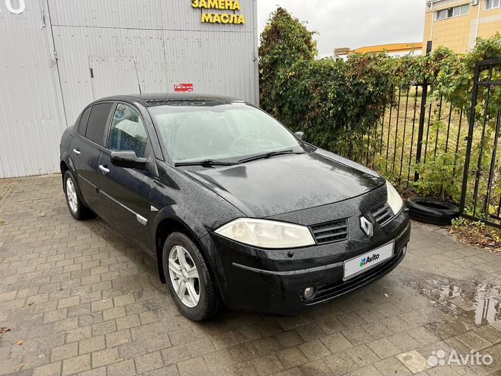 Renault Megane 2.0 МТ, 2005, 255 759 км