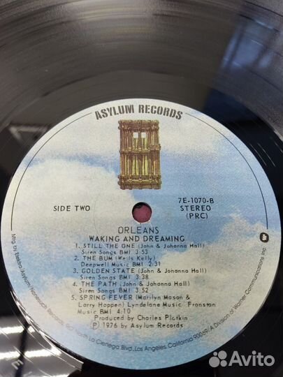 Orleans - Waking and Dreaming LP 1976 EX