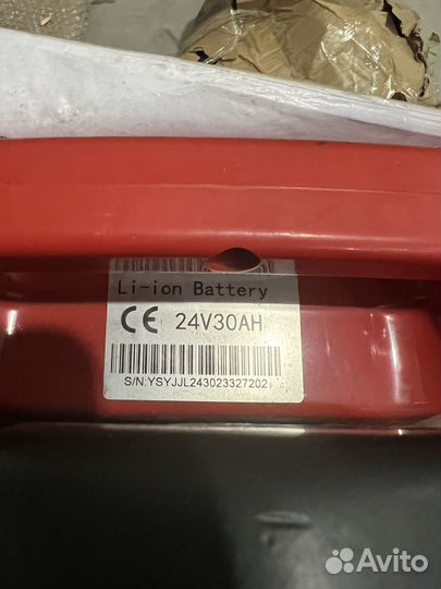 Электророхля, самоходная рохля 1.5Т 24V/30ан