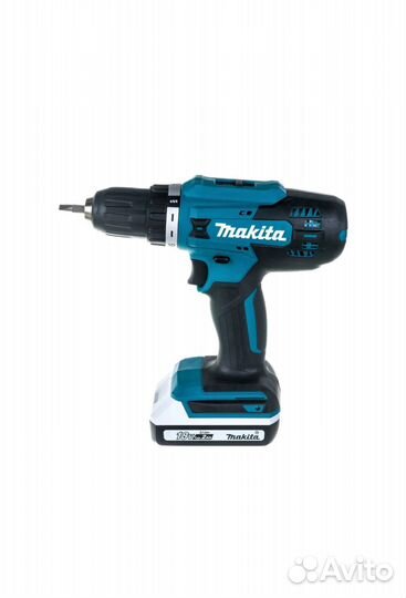 Аккумуляторная дрель-шуруповёрт Makita 18V,2акб,зу