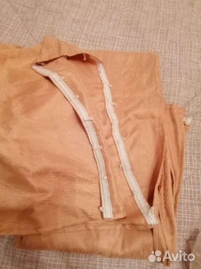 Комплект шторы и тюль (тюль 6 м, портьеры 3 м)