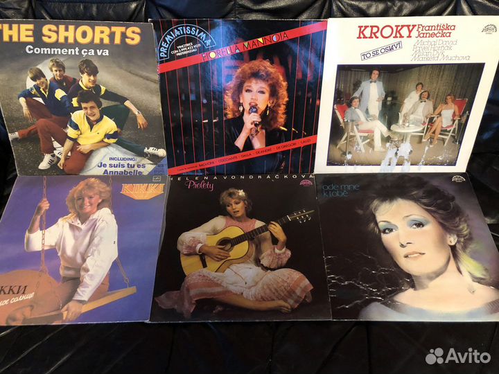 Винил: сов. и зарубежная эстрада, классика в хор.с