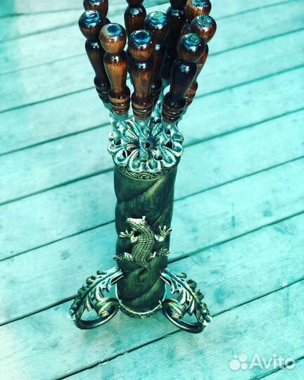 Подставка для шампуров.ковка