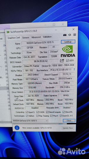 GTX 1070 ti