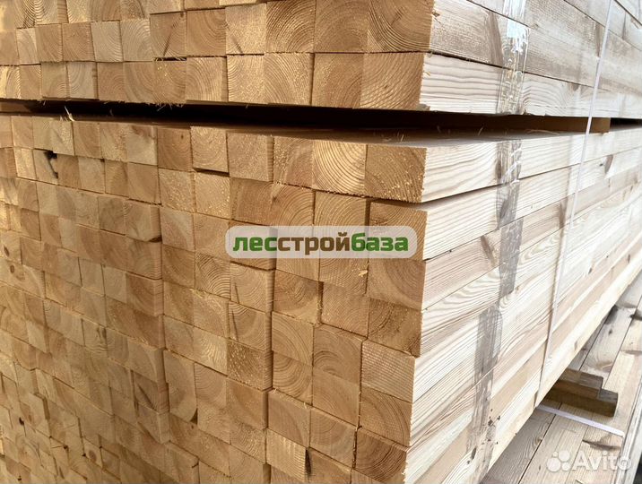 Брусок сухой строганный