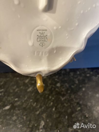 Фарфоровая статуэтка балерина