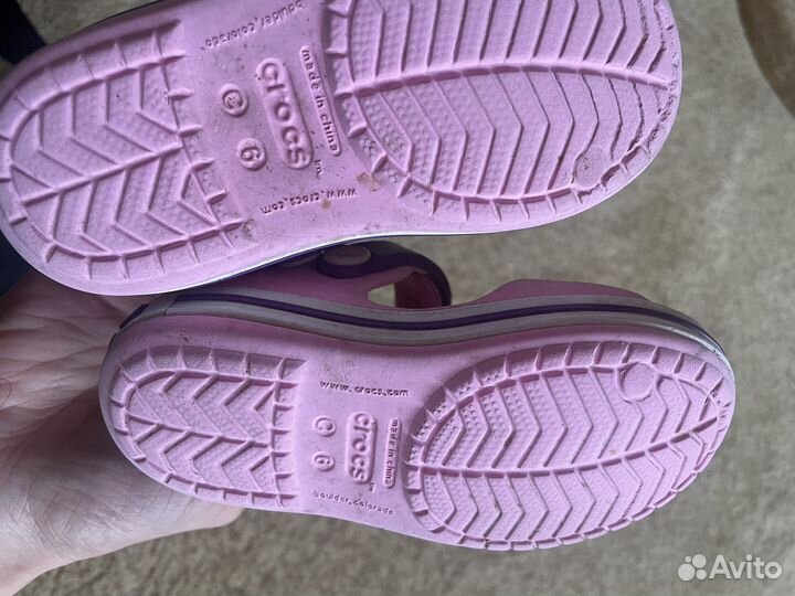 Сандали crocs c6