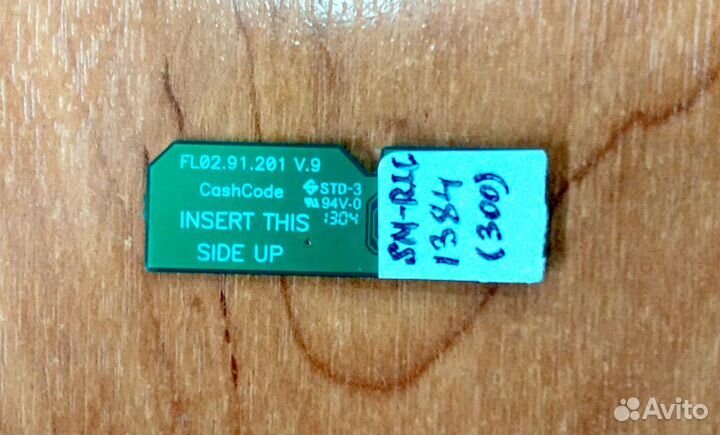 Карта прошивки для купюроприемников CashCode