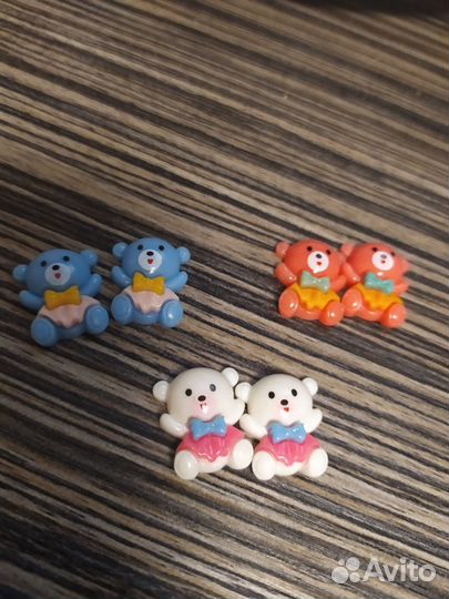 Кабошоны пластик(набор 42шт)