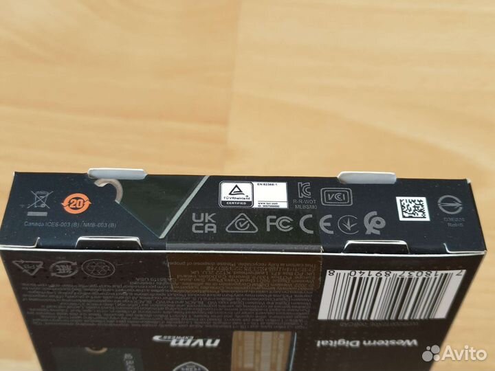 SSD 2 Tb WD Black SN850X Новый