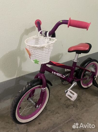 Велосипед для девочки от 3 лет