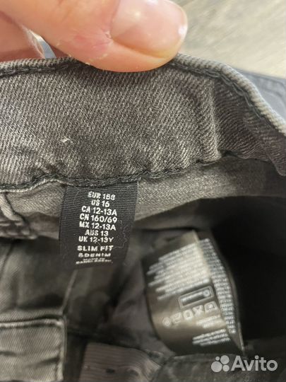 Джинсы slim HM 152 р. узкие