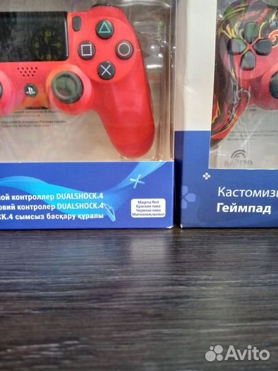 Новые оригинальные геймпады для PS4