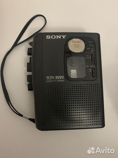 Кассетный плеер-диктофон Sony TCM-359V