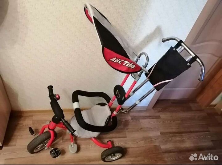Трехколесный детский велосипед авс