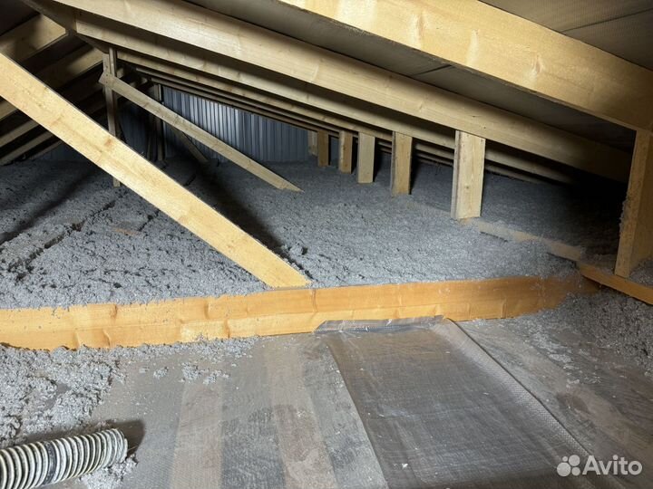 Утеплитель для потолка эковата