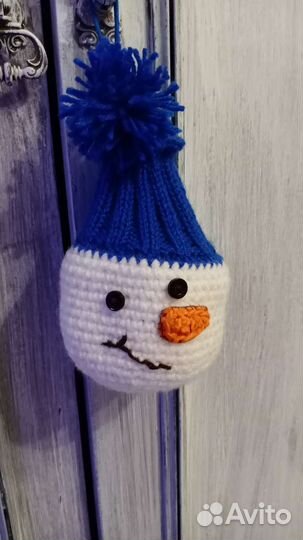 Снеговик игрушка упаковка для подарка