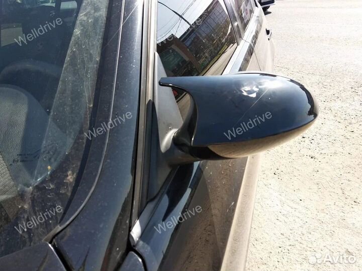 Накладки на зеркала BMW 3 E90 дорест глянец тюнинг