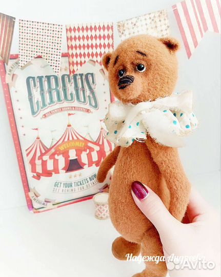 Мишка ручной работы