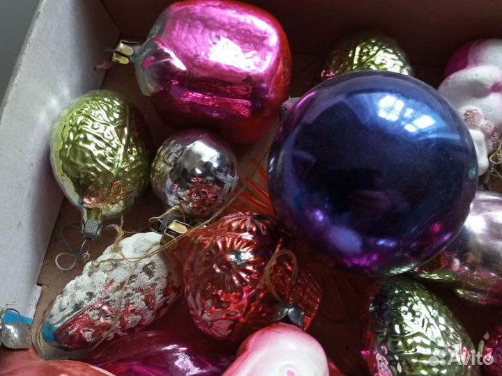 Елочные игрушки СССР