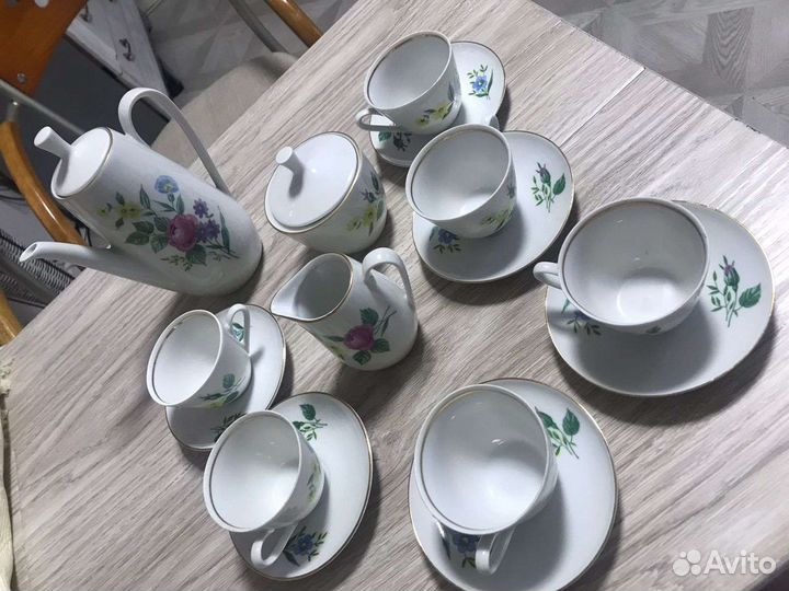 Фарфоровый сервиз гдр