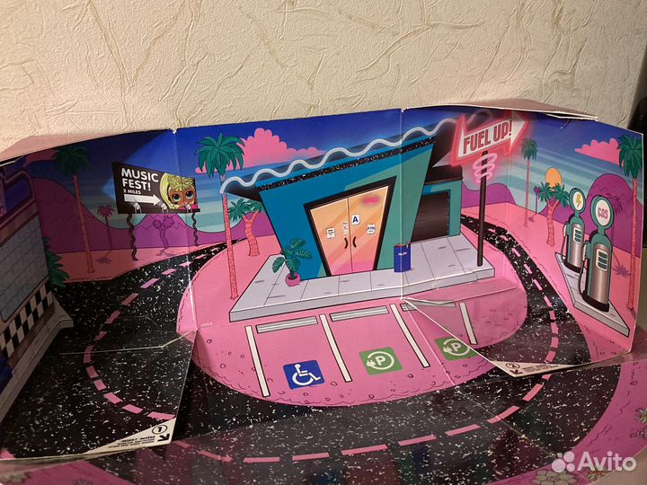 Картонный домик кукл lol лол