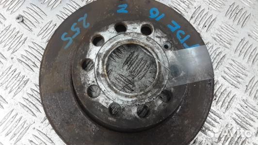 Диск тормозной задний skoda octavia A5 (TBE16LR01)