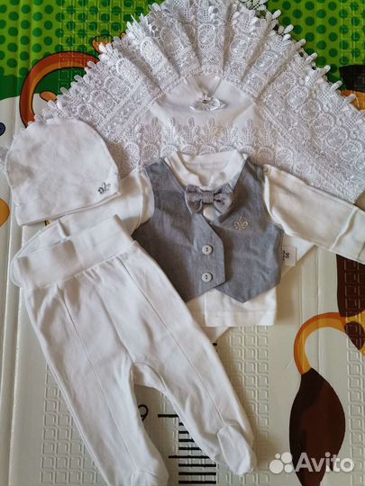 Комплект на выписку для мальчика