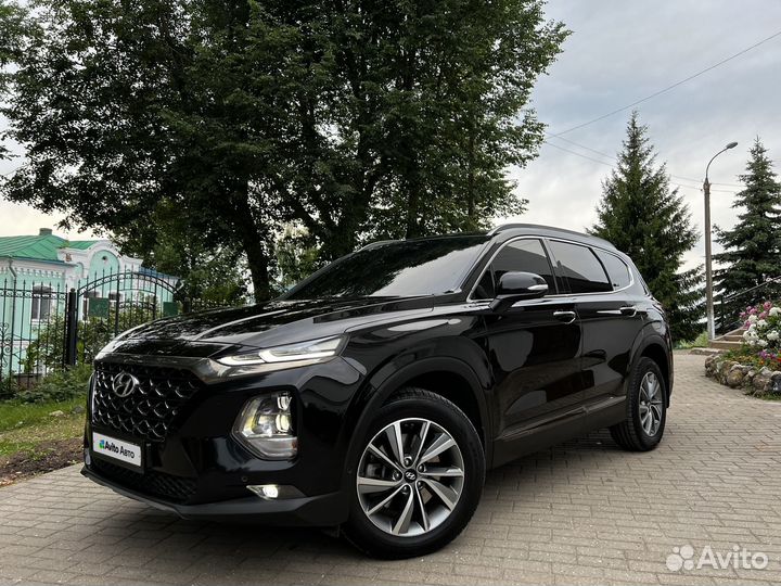 Hyundai Santa Fe 2.4 AT, 2018, 136 000 км