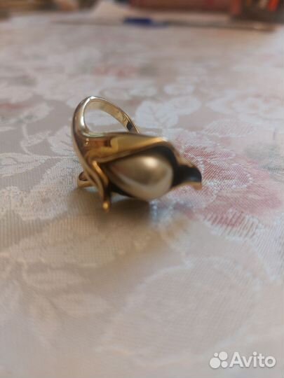 Дизайнерское кольцо, винтаж, 17 размер