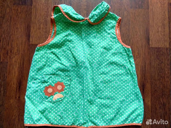 Детские винтажные платья и боди времен СССР