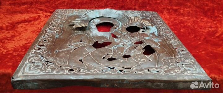 Старинный, оклад от иконы 