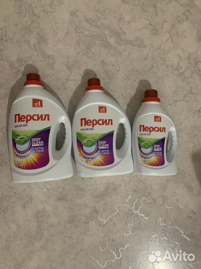 Persil гель, порошок ariel