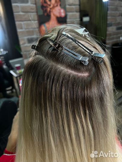 Наращивание волос